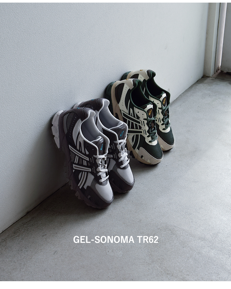 ASICS(アシックス)ゲルソノマスポーツスタイルスニーカーGEL-SONOMATR62gel-sonomatr62