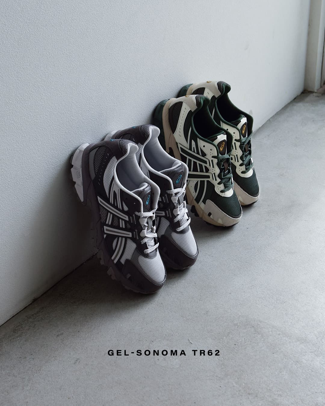 ASICSゲルソノマ スポーツスタイル スニーカー GEL-SONOMA TR62 gel-sonomatr62