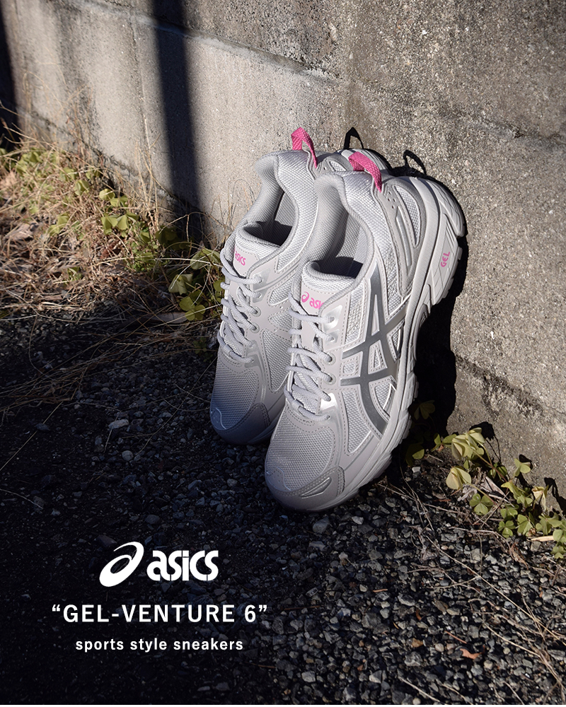 ASICS(アシックス)ゲルベンチャー6スポーツスタイルスニーカーGEL-VENTURE6gel-venture6