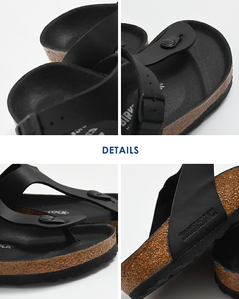 BIRKENSTOCK(ビルケンシュトック)ギゼ ビルコフロー トリプルブラック レギュラー サンダル Gizeh gizeh-bf