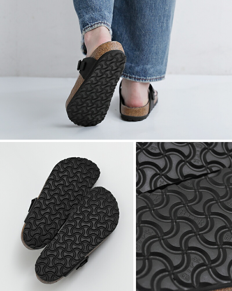 BIRKENSTOCK(ビルケンシュトック)ギゼ ビルコフロー トリプルブラック レギュラー サンダル Gizeh gizeh-bf
