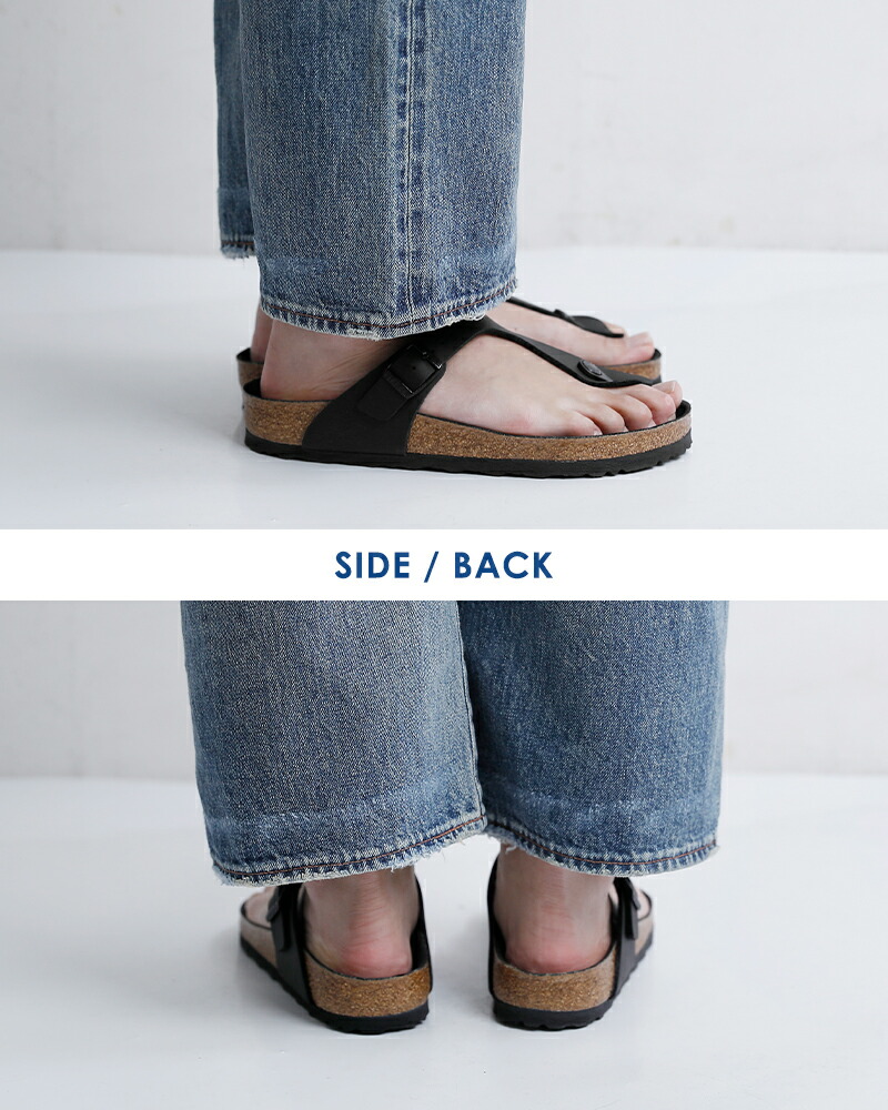 BIRKENSTOCK(ビルケンシュトック)ギゼ ビルコフロー トリプルブラック レギュラー サンダル Gizeh gizeh-bf