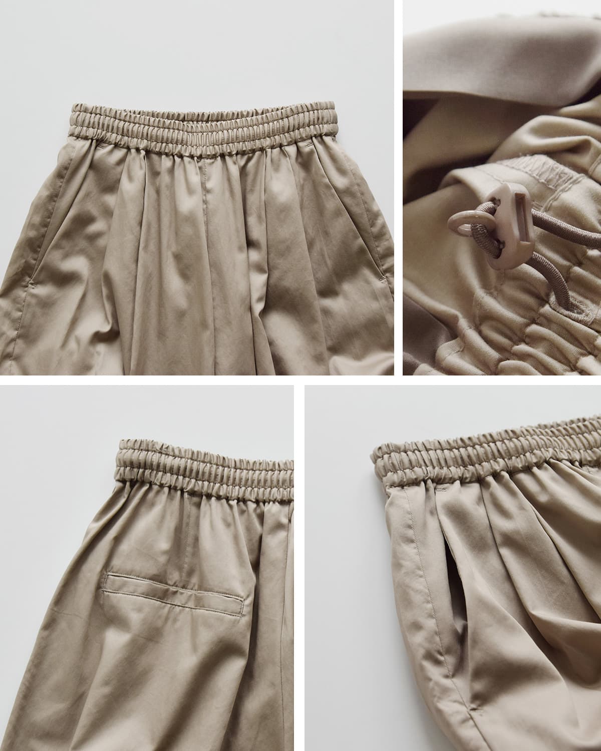 graphpaper�V���R�� �|�v���� �c�[�^�b�N �C�[�W�[ ���C�h�p���c �gSilicon Poplin Two Tuck Easy Wide Pants�h gl261-40187