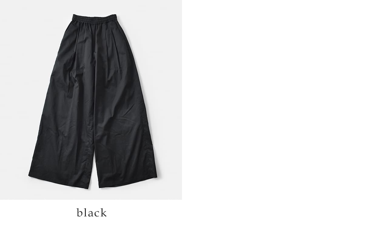 graphpaper�V���R�� �|�v���� �c�[�^�b�N �C�[�W�[ ���C�h�p���c �gSilicon Poplin Two Tuck Easy Wide Pants�h gl261-40187