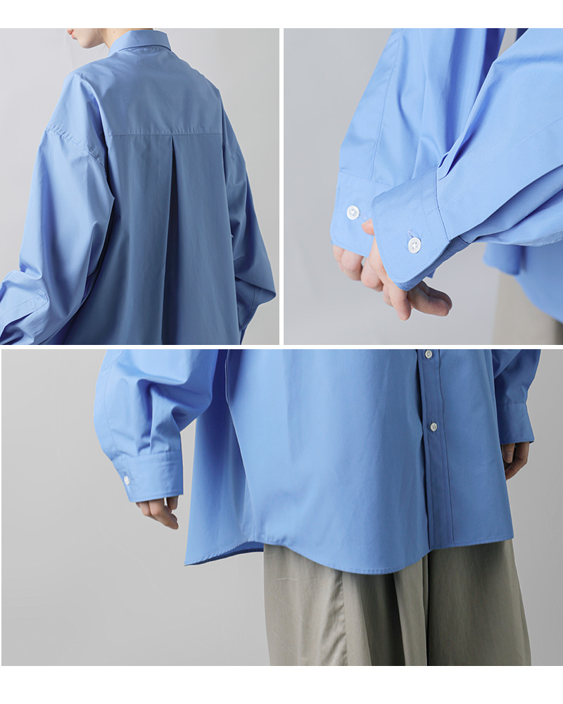 graphpaper(�O���t�y�[�p�[)�R�b�g�����M�����[�J���[�V���cHighCountBroadL/SOversizedRegularCollarShirtgl261-50033b