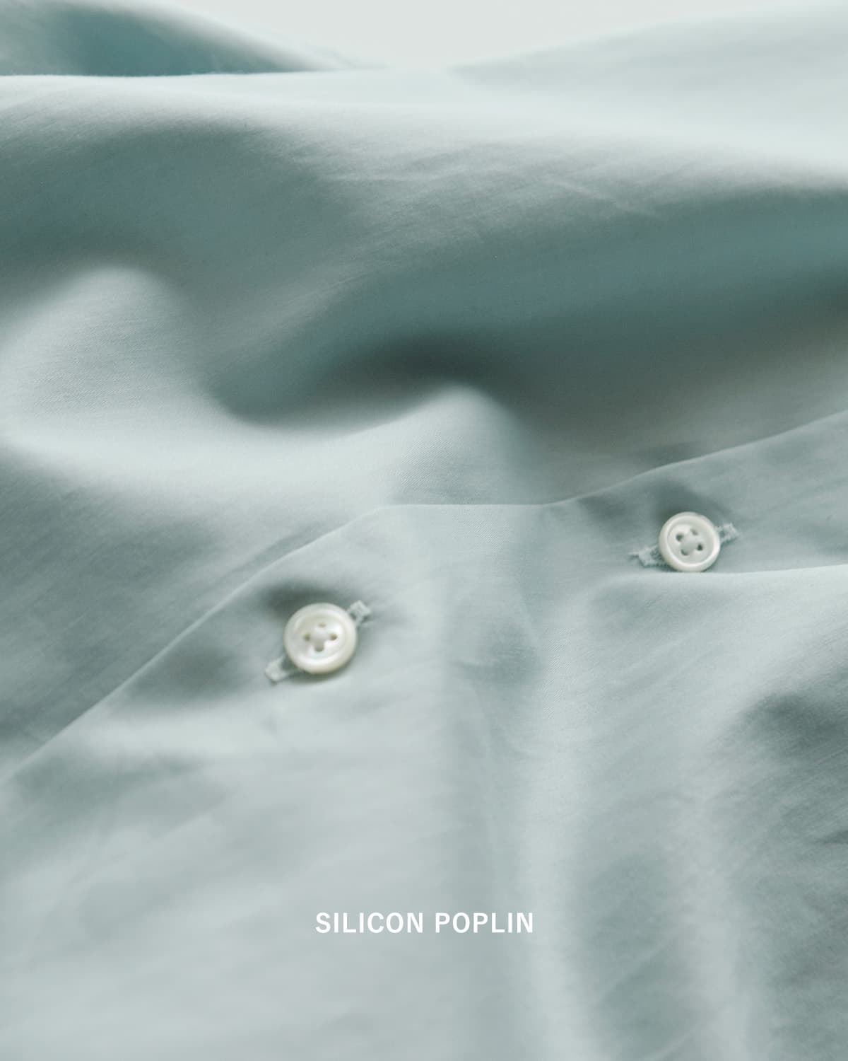 graphpaper�V���R�� �|�v���� �f�B�[�v�X���b�g ���M�����[�J���[ �V���c �gSilicon Poplin Deep Slit Regular Collar Shirt�h gl261-50183