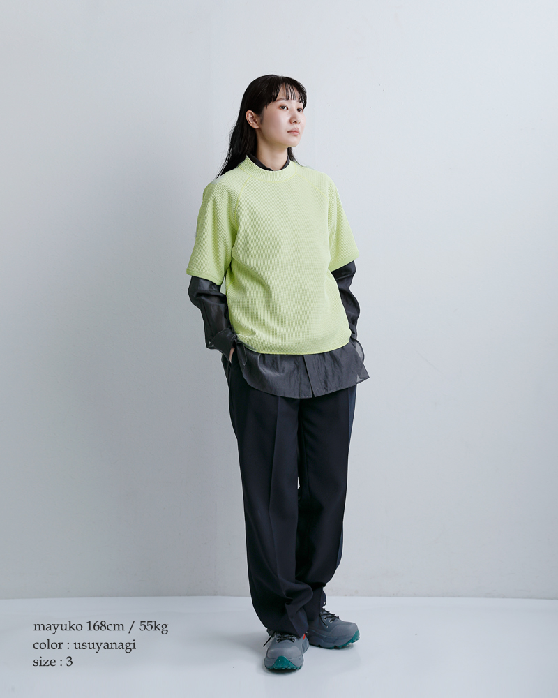 GOLDWIN(�S�[���h�E�C��)���b�t�����C�g���b�N�l�b�NT�V���cWFLightMockNeckT-shirtglw66154