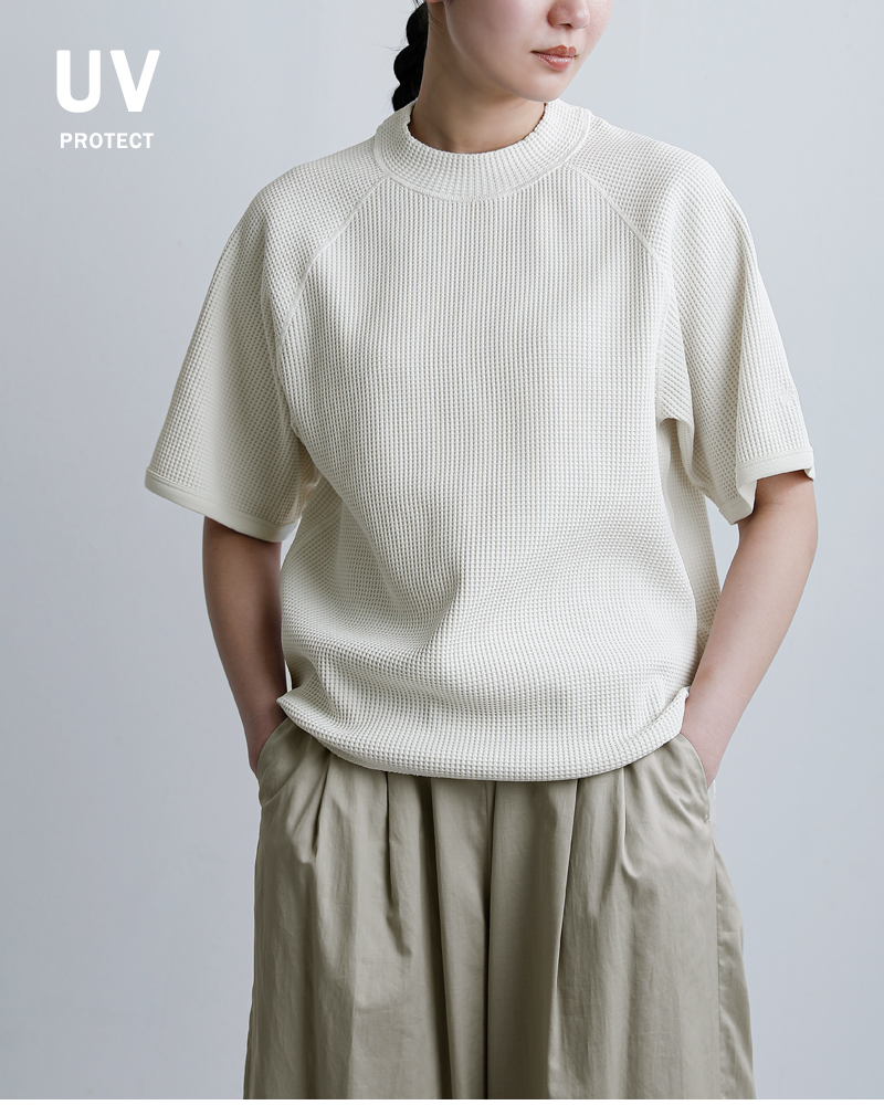 GOLDWIN(�S�[���h�E�C��)���b�t�����C�g���b�N�l�b�NT�V���cWFLightMockNeckT-shirtglw66154