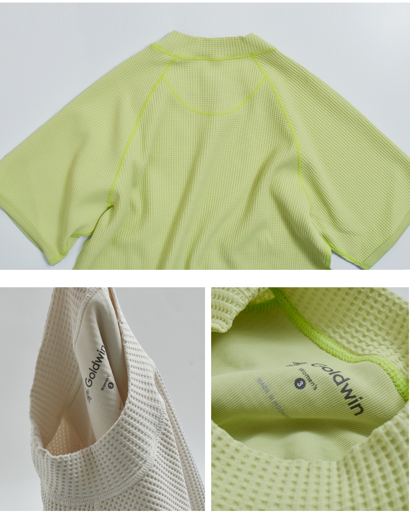 GOLDWIN(�S�[���h�E�C��)���b�t�����C�g���b�N�l�b�NT�V���cWFLightMockNeckT-shirtglw66154