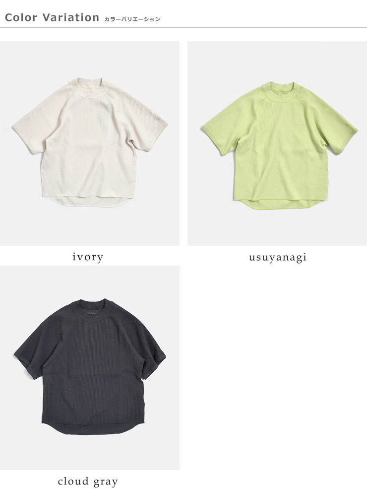 GOLDWIN(�S�[���h�E�C��)���b�t�����C�g���b�N�l�b�NT�V���cWFLightMockNeckT-shirtglw66154