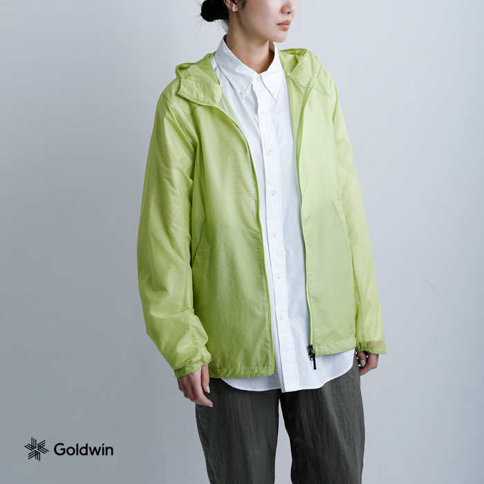GOLDWIN(�S�[���h�E�C��)�G�A���[�V�F���p�b�J�u���E�B���h�W���P�b�gAirlyShellPackableWindJacketgm16124