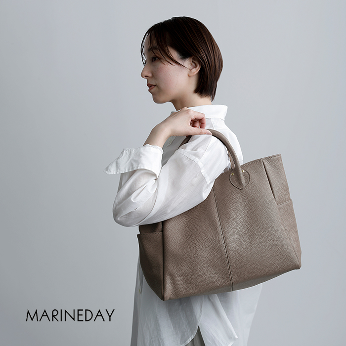 MARINE DAY(マリンデイ)イタリーシュリンク カウレザー トートバッグ “GRACE” grace