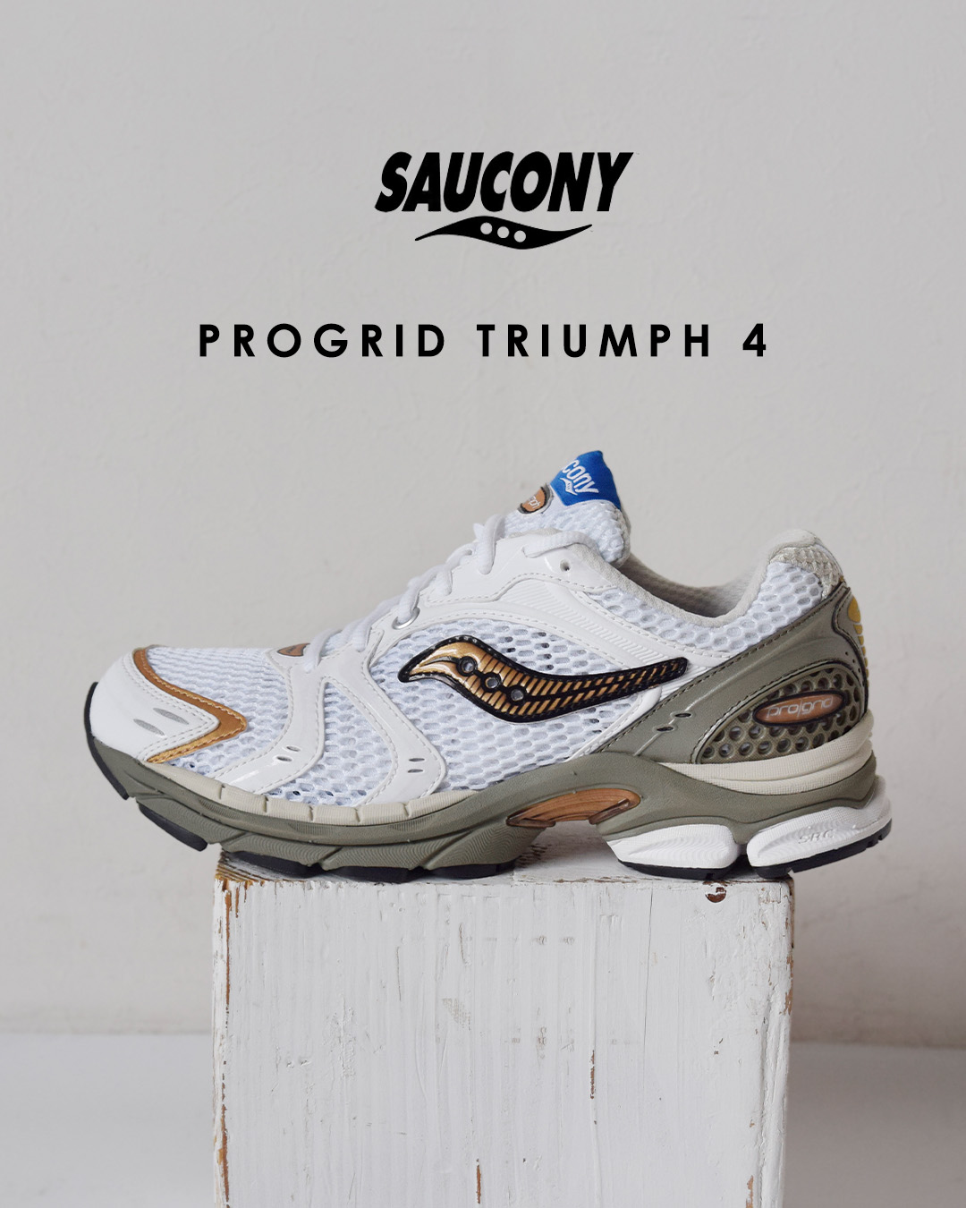 saucony(サッカニー)プログリッドトライアンフ4 クローズドメッシュ レースアップ スニーカー PROGRID TRIUMPH 4 progrid-triumph4