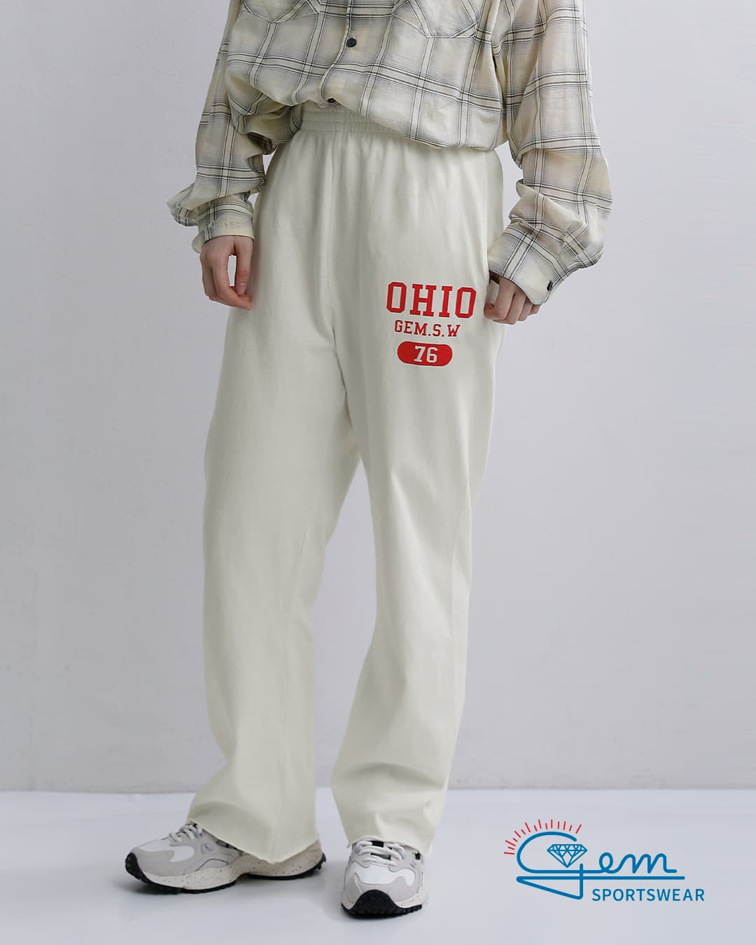 GEM SPORTSWEAR(ジェムスポーツウェア)コットン ロング イージーパンツ LONG PANTS gsw2605003
