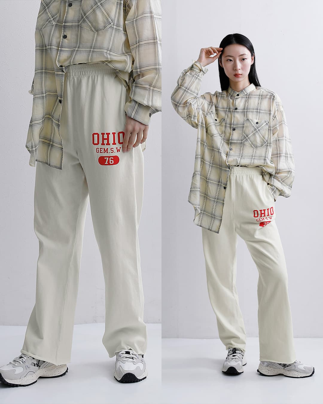 GEM SPORTSWEAR(ジェムスポーツウェア)コットン ロング イージーパンツ LONG PANTS gsw2605003