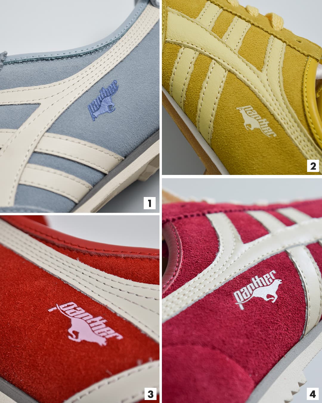 PANTHERPANTHER GT DELUXE スエード アッパー スニーカー gt-deluxe