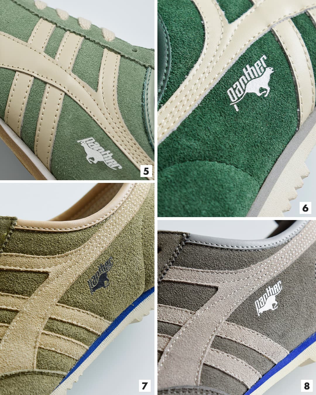 PANTHERPANTHER GT DELUXE スエード アッパー スニーカー gt-deluxe