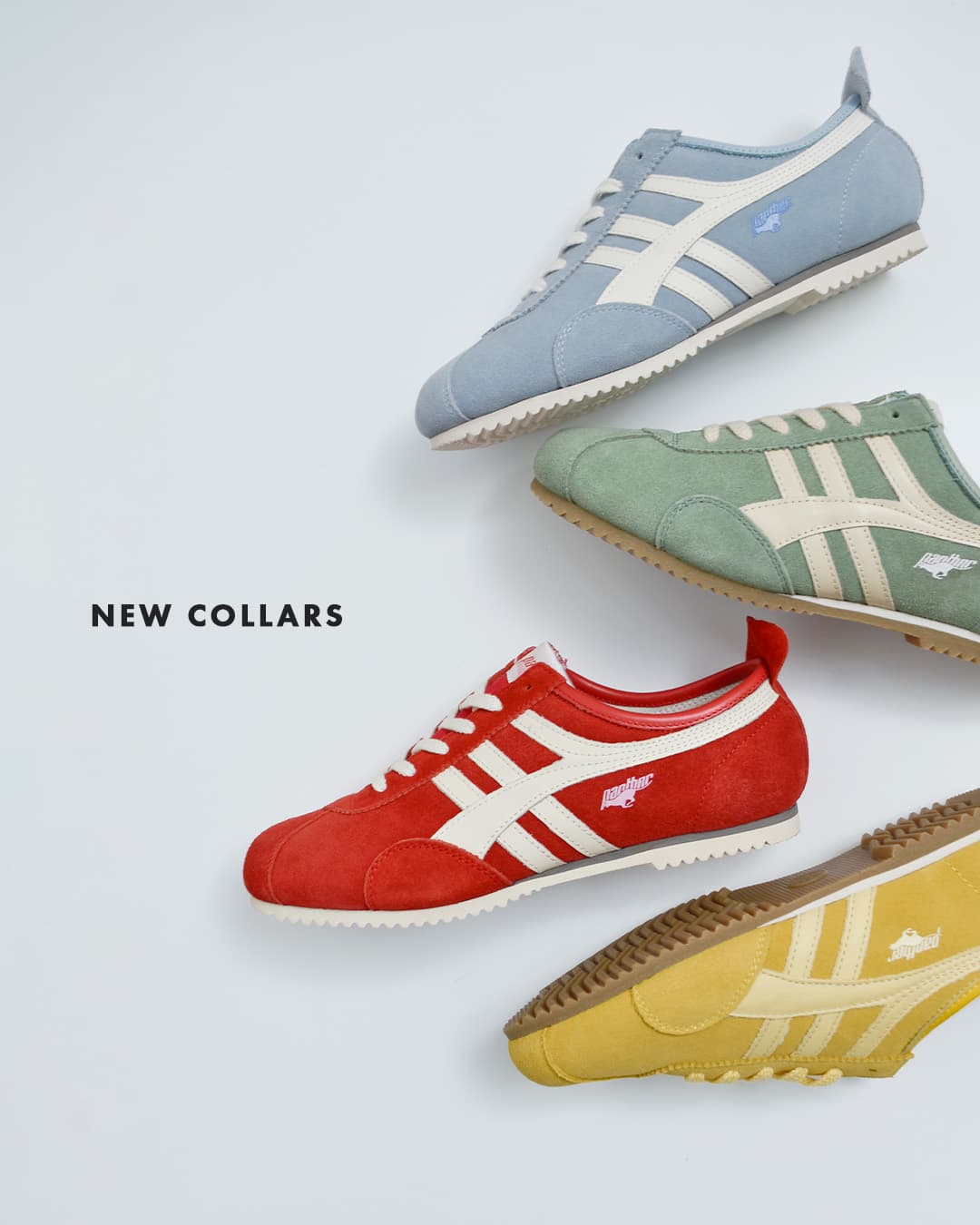 PANTHERPANTHER GT DELUXE スエード アッパー スニーカー gt-deluxe