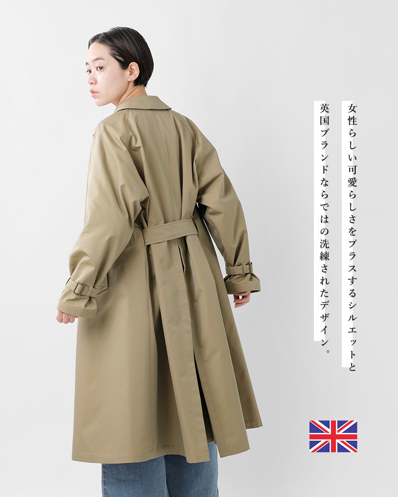 Gymphlex(ジムフレックス)コットンギャバジンバルマカーンコートgy-a0163syr