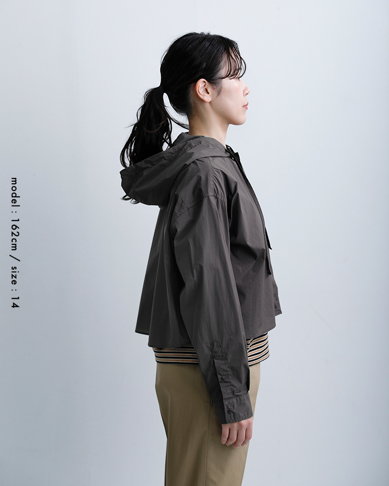 Gymphlexウルトラライト ストレッチ フードシャツ gy-b0463dnt