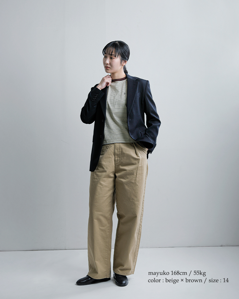 Gymphlex(ジムフレックス)コットンマルチボーダーTシャツgy-c0445mst