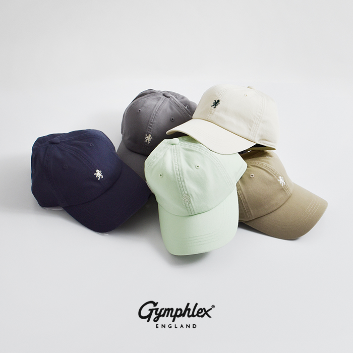 Gymphlexコットン 6パネル キャップ gy-h0313cog-26ss