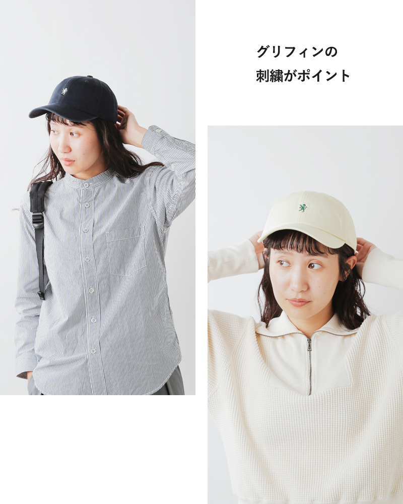 Gymphlexコットン 6パネル キャップ gy-h0313cog-26ss