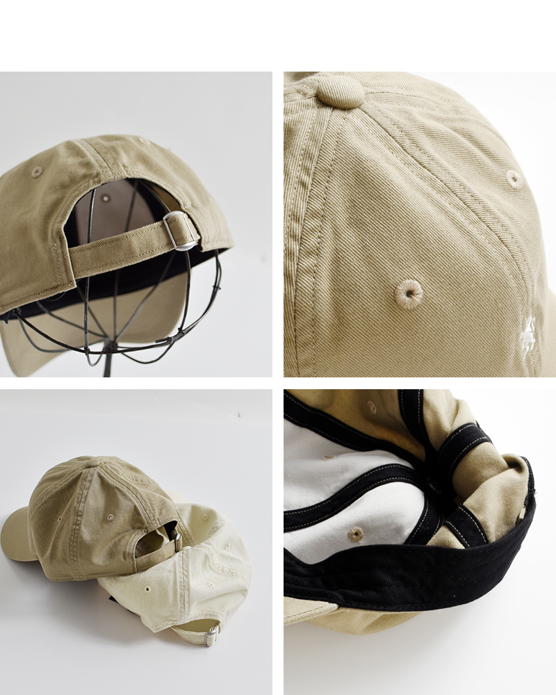 Gymphlexコットン 6パネル キャップ gy-h0313cog-26ss