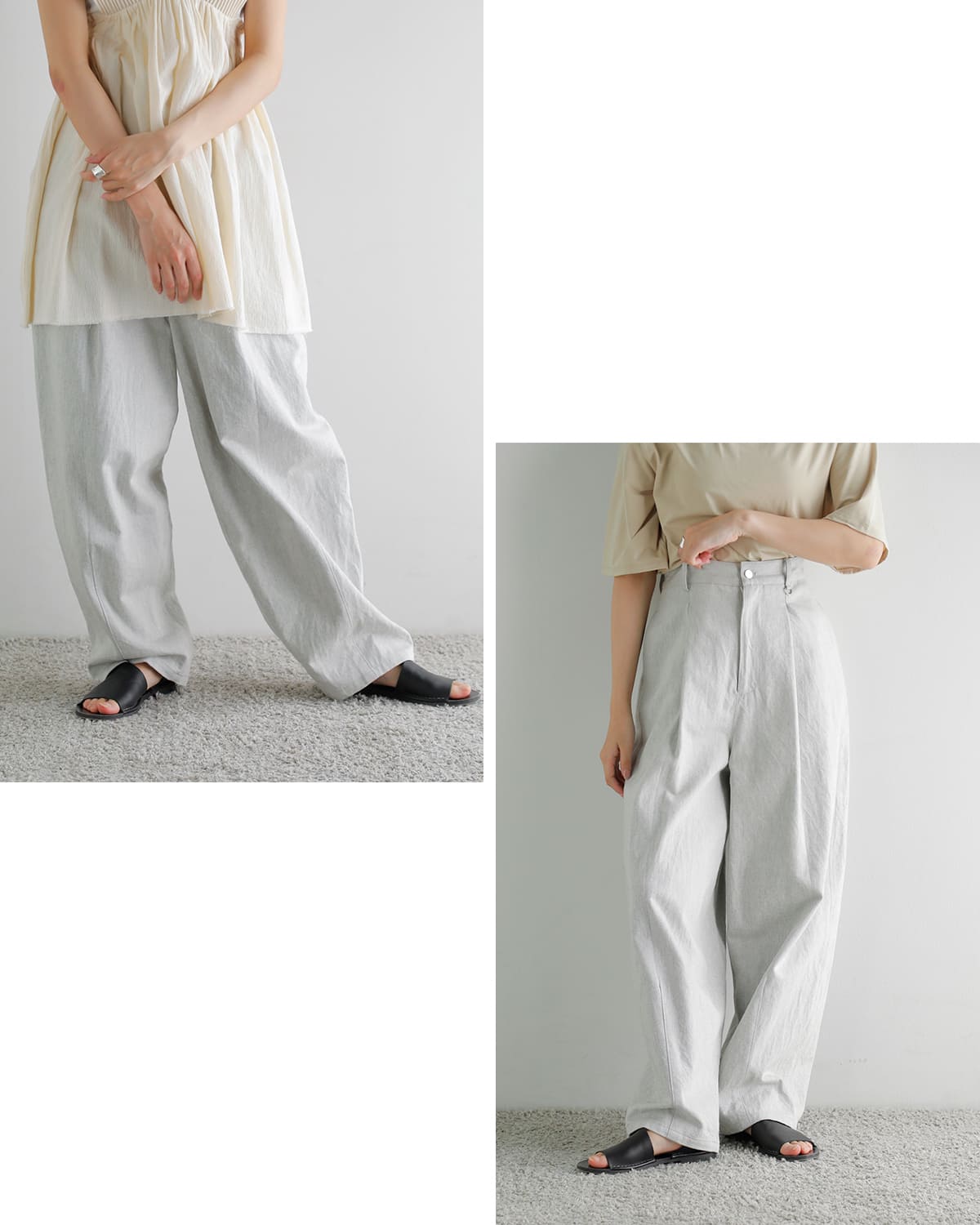 Hella(ヘラ)スノーデニムコクーンパンツSNOWDENIMPANTS h261-32