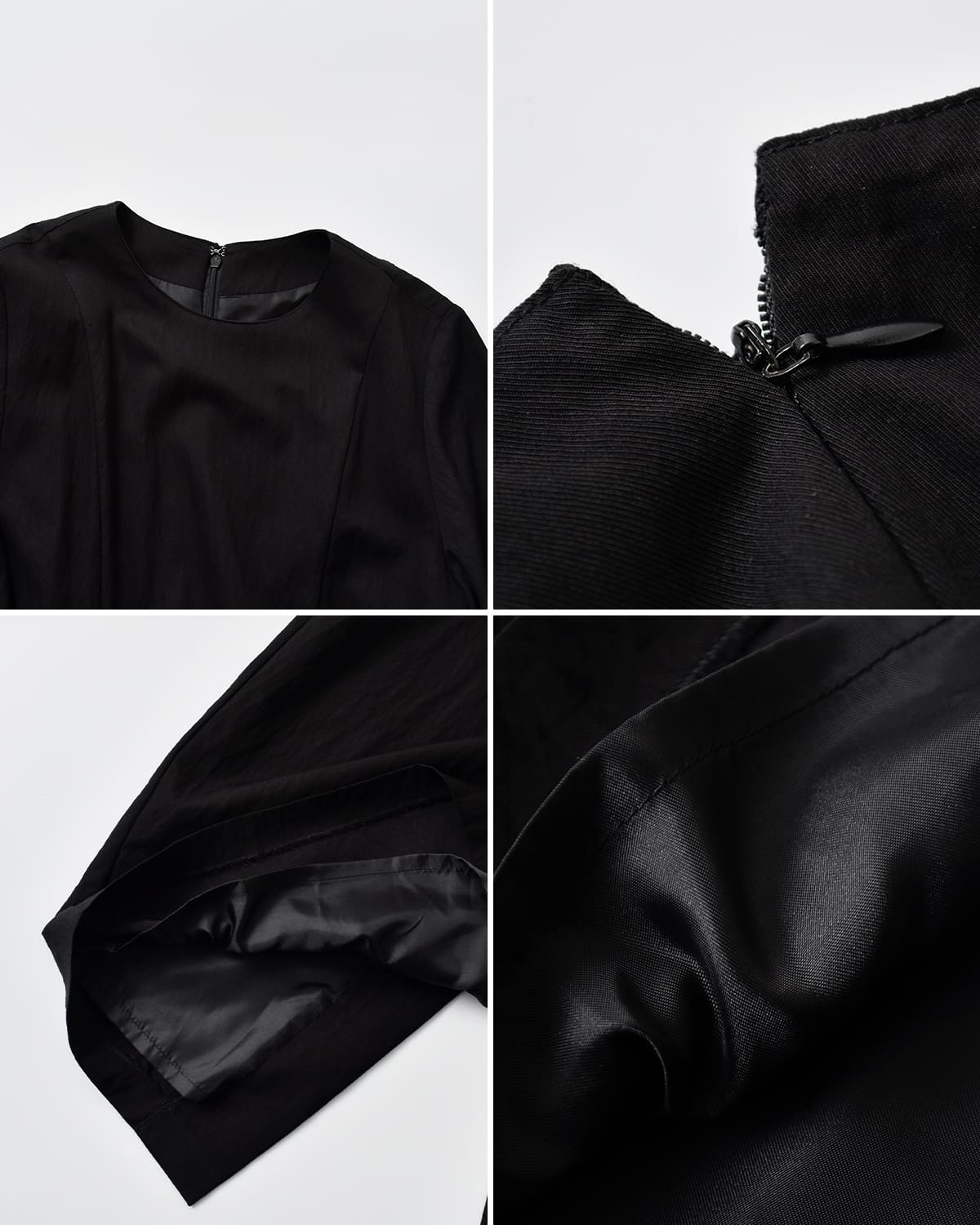 Hella(ヘラ)ウエストサイドスリットコクーンドレスWAISTSIDESLITCOCOONDRESS h261-43