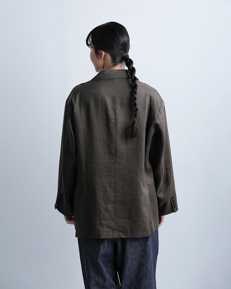 Honneteダブルブレスト オーバーフィット ジャケット ho-26ss-j13l