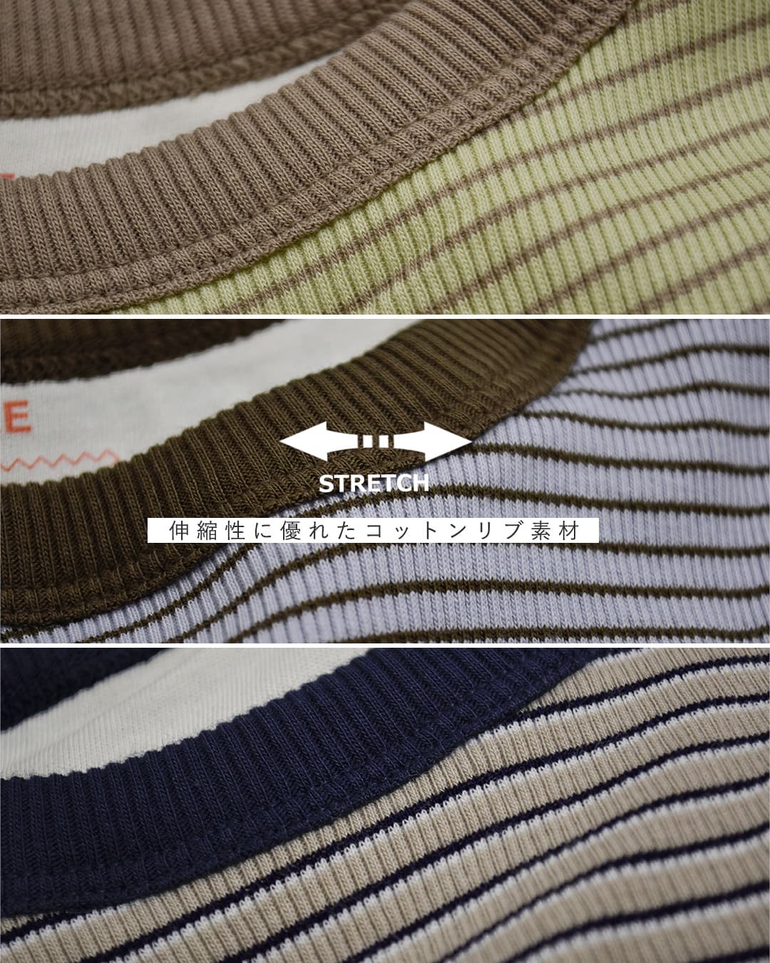 Healthknitコットン チューブラーリブ タンクトップ hr26s-l301