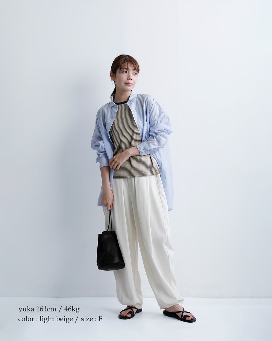 Healthknitチューブラーリブ 半袖 ボーダー Tシャツ hr26s-l302
