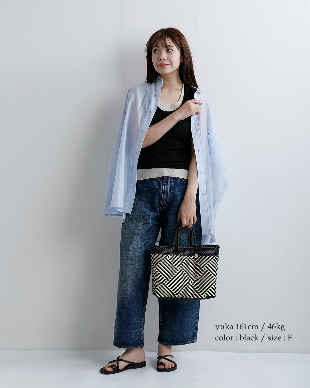 Healthknitコットン レイヤード タンクトップ hr26s-l303