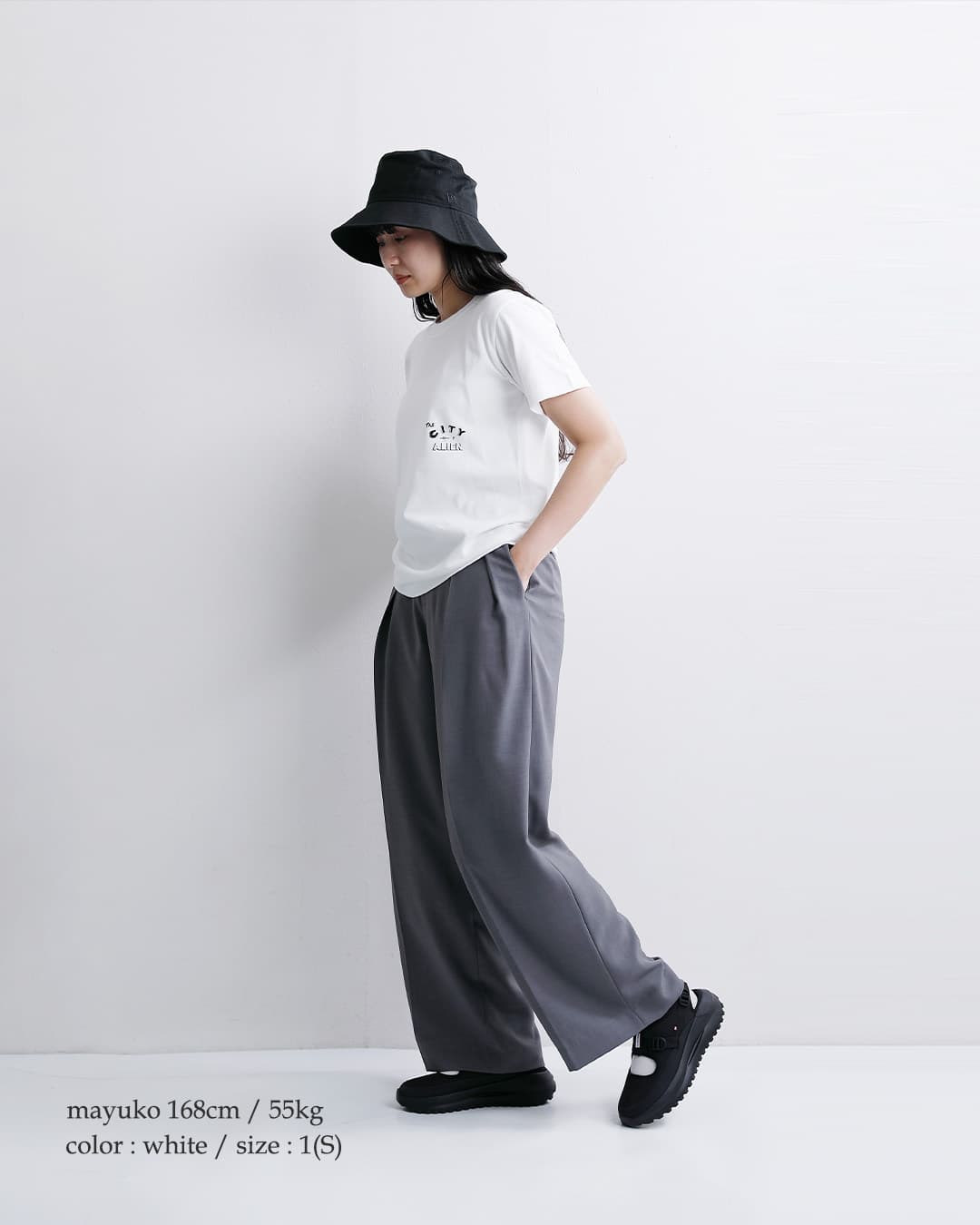 ironari(イロナリ)コットン プリント Tシャツ “UFO T” i-26505