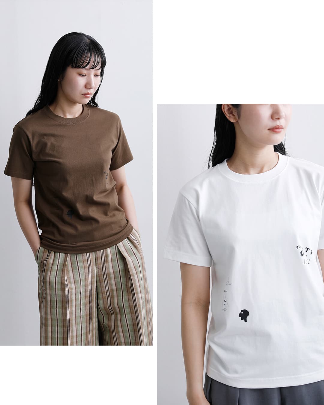 ironari(イロナリ)コットン プリント Tシャツ “UFO T” i-26505