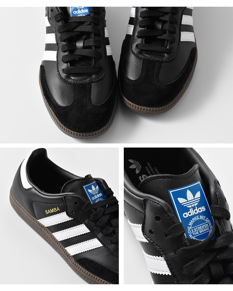 adidas Originals(アディダス オリジナルス)レザーアッパースニーカーSAMBAOGie3439-b75806