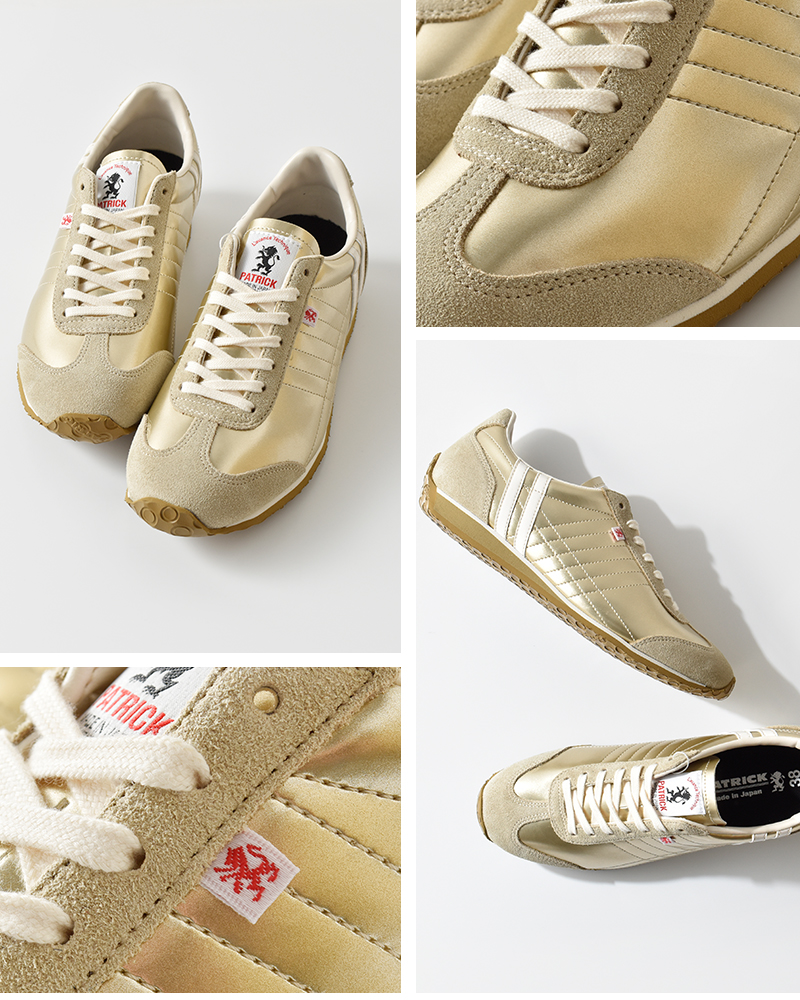 PATRICK(パトリック)アイリスパテントエナメルアッパーローカットスニーカー“IRIS-PT”iris-pt
