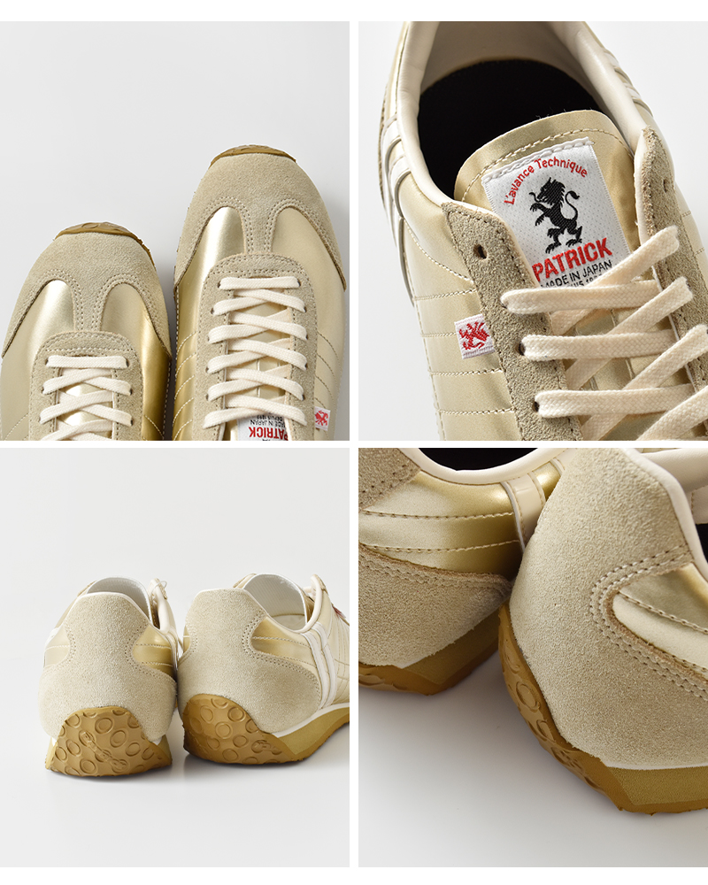 PATRICK(パトリック)アイリスパテントエナメルアッパーローカットスニーカー“IRIS-PT”iris-pt