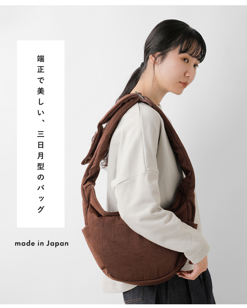 ITTI(イッチ)撥水三日月型ショルダーバッグANNIEPUFFERTOWNMOONBAG/CERATOBRIGHTitti-bag-121-cb