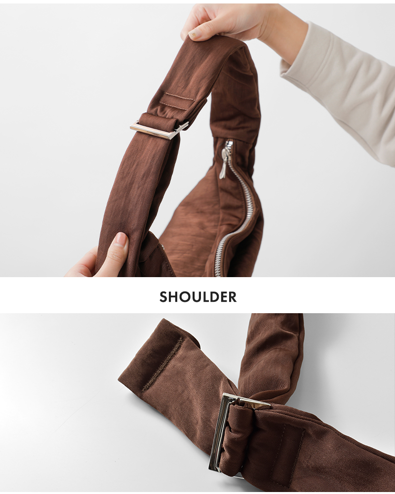 ITTI(イッチ)撥水三日月型ショルダーバッグANNIEPUFFERTOWNMOONBAG/CERATOBRIGHTitti-bag-121-cb