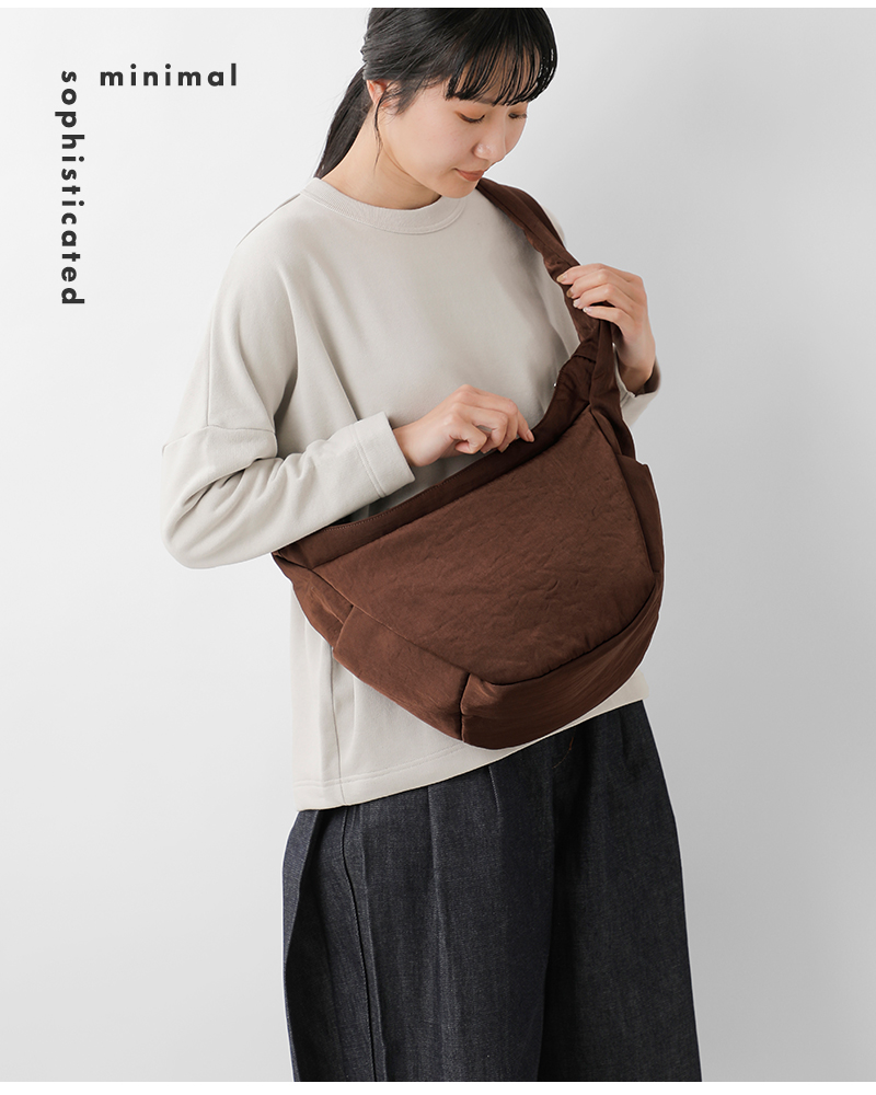 ITTI(イッチ)撥水三日月型ショルダーバッグANNIEPUFFERTOWNMOONBAG/CERATOBRIGHTitti-bag-121-cb