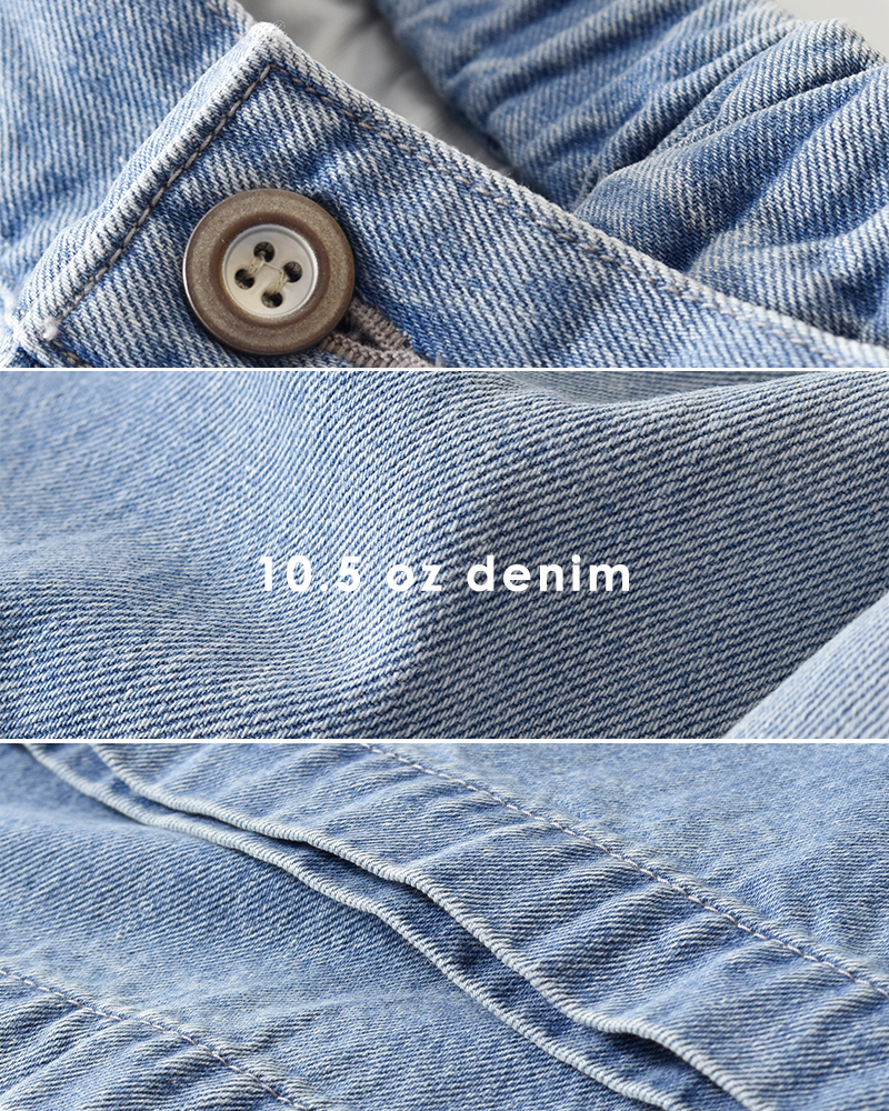 Johnbull(ジョンブル)デニムツータックイージーパンツjl254p15