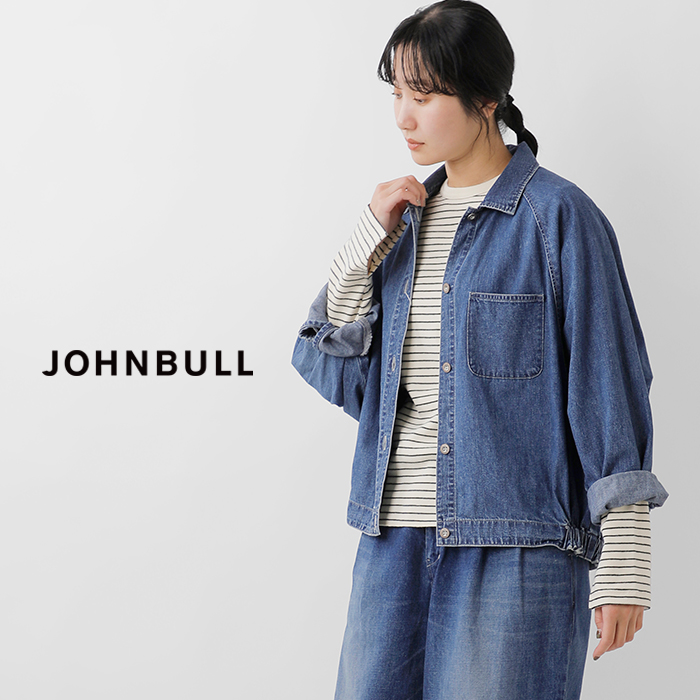 Johnbull(ジョンブル)デニムドルマンシャツブルゾンjl254s05