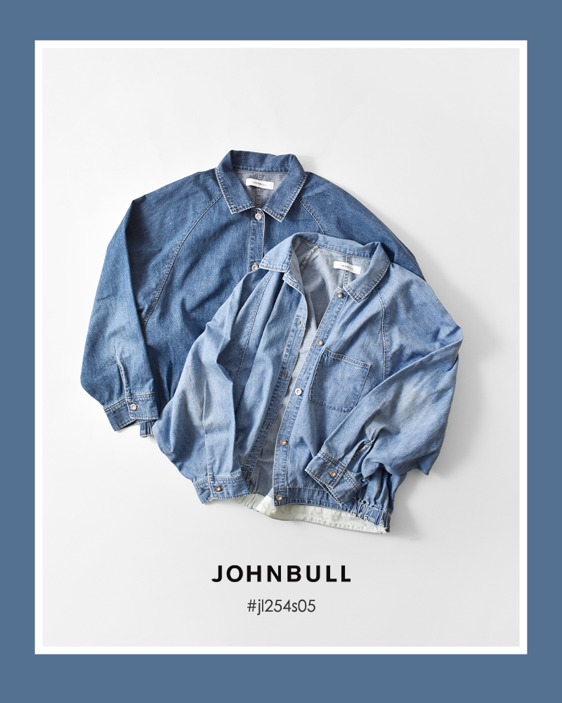 Johnbull(ジョンブル)デニムドルマンシャツブルゾンjl254s05