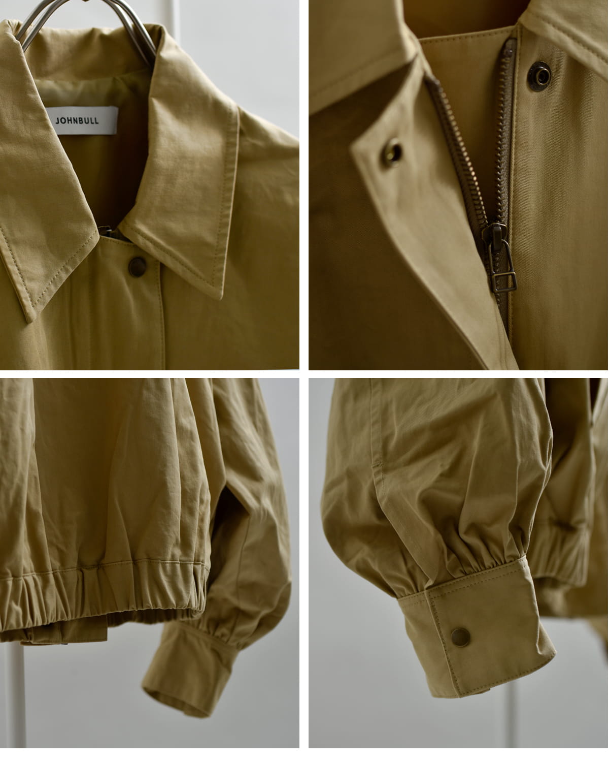 Johnbullコットンチノ タックブルゾン jl261l01