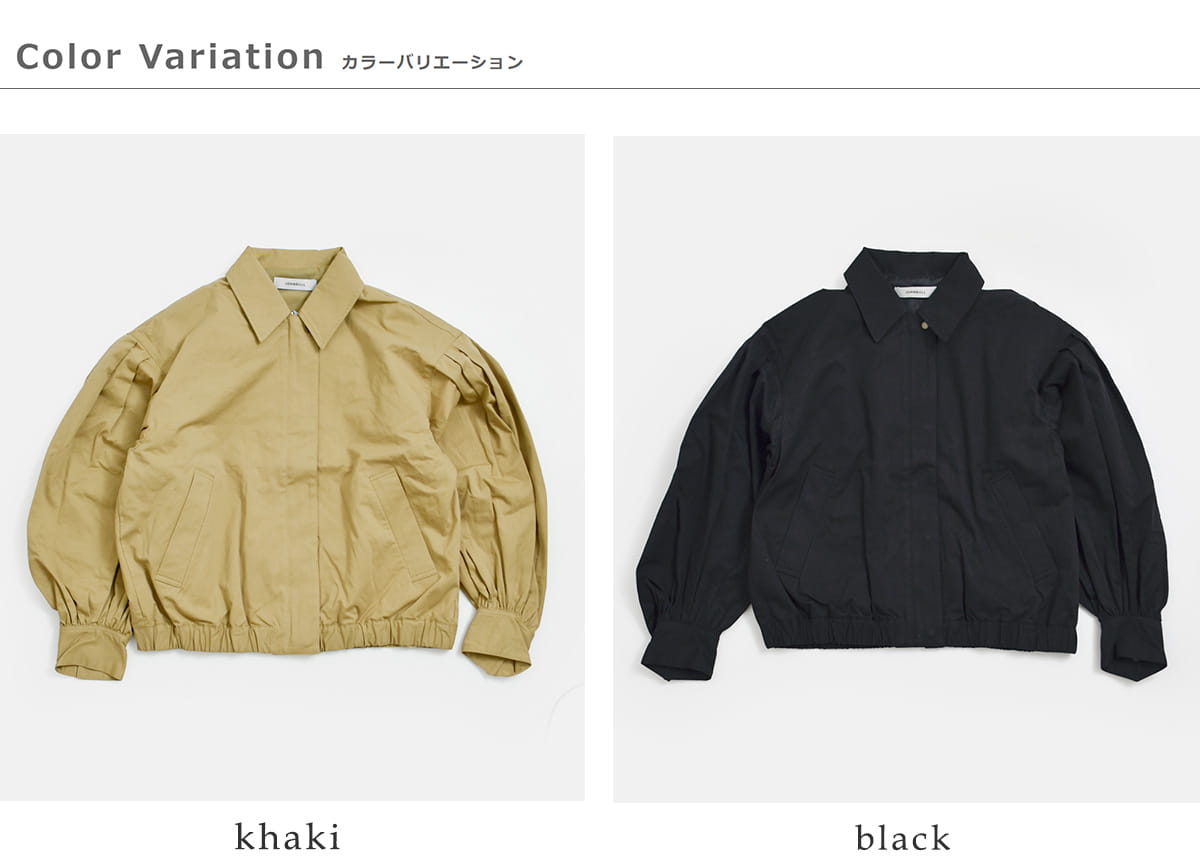 Johnbullコットンチノ タックブルゾン jl261l01