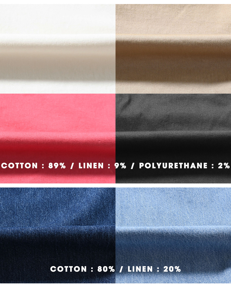 Johnbull(ジョンブル)コットンリネンイージーパンツjl261p08