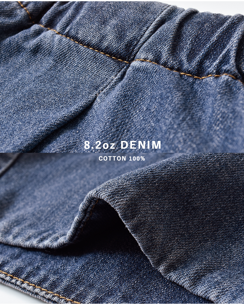 Johnbull(ジョンブル)コットンライトデニムイージーパンツjl261p11