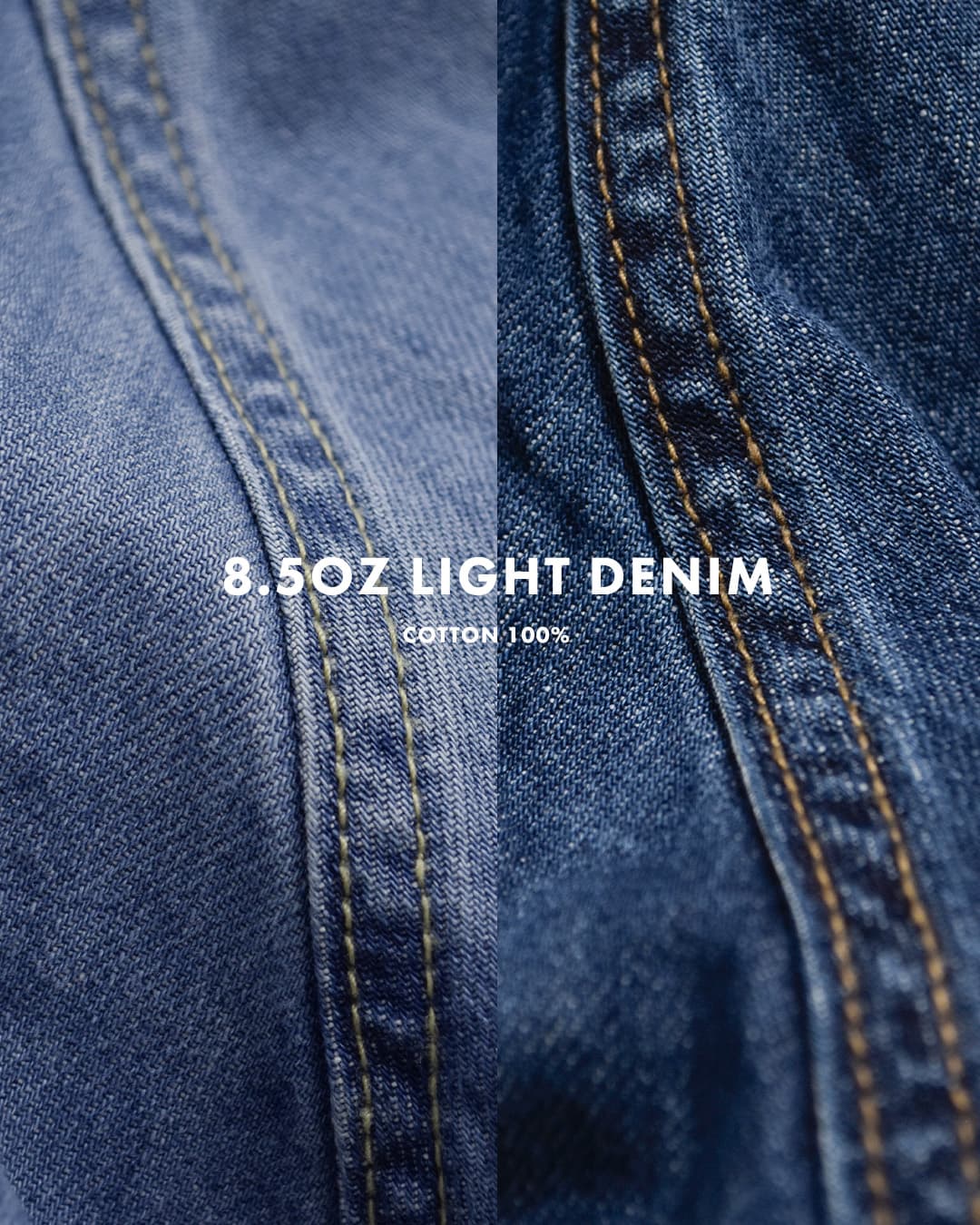 Johnbullコットン ライトデニム シャツブルゾン jl261s08